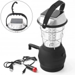Solar Light Hand Crank Generator 36 Led Camping Light Emergency Light