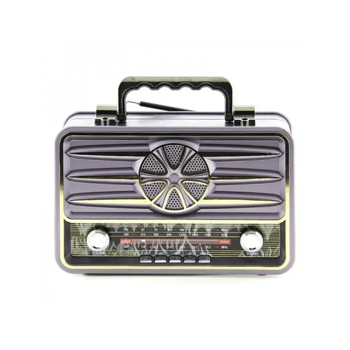 Kemai MD-1906BT Retro Επιτραπέζιο Ραδιόφωνο Επαναφορτιζόμενο με USB - Image 2