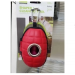 Nunbell Pet Στρογγυλή Θήκη για Σακουλάκια Περιττωμάτων Σκύλου - Κόκκινη - Photo2