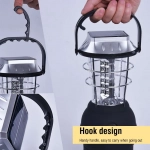 Solar Light Hand Crank Generator 36 Led Camping Light Emergency Light