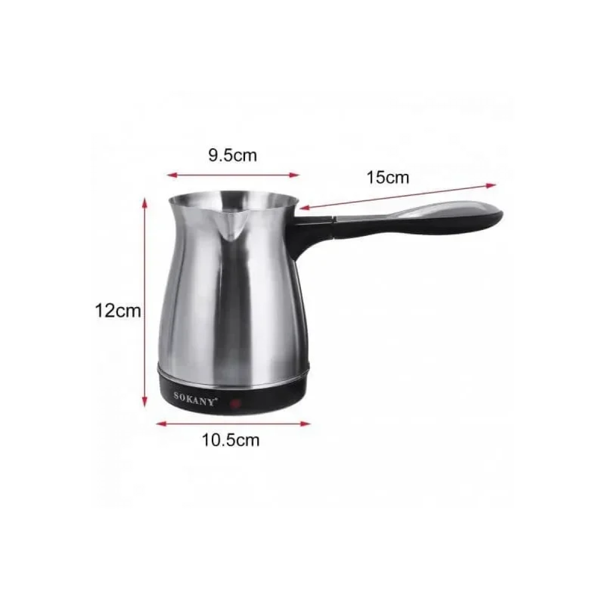 Sokany SK-214 Ηλεκτρικό Μπρίκι 500ml