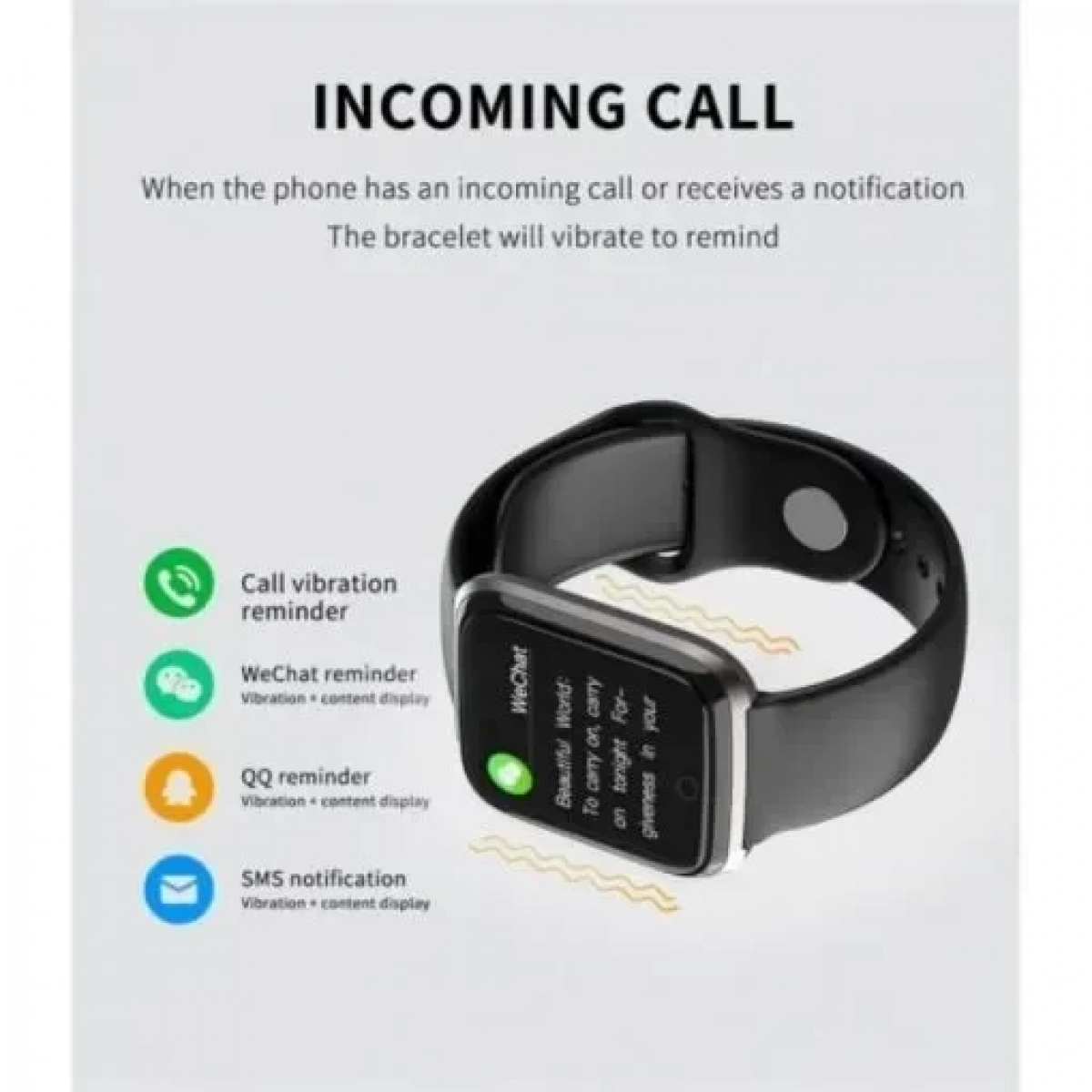 Smartwatch-Bluetooth M6 (black)