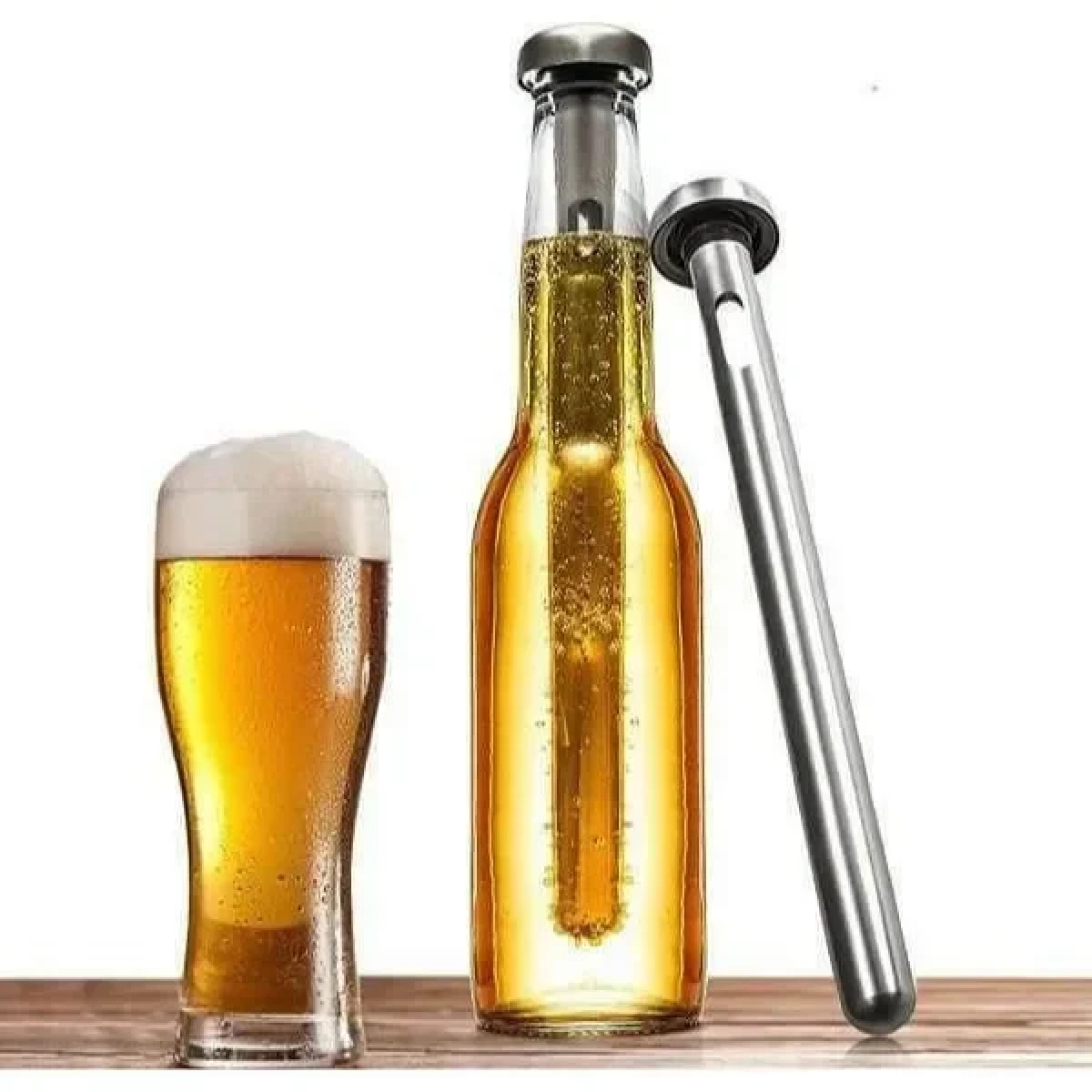 Ανοξείδωτη Ράβδος Ψύξης Chiller Sticks για φιάλες Σετ 2 τμχ