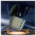 Awei T28 Pro Earbud Bluetooth Handsfree Ice Crack Orange
