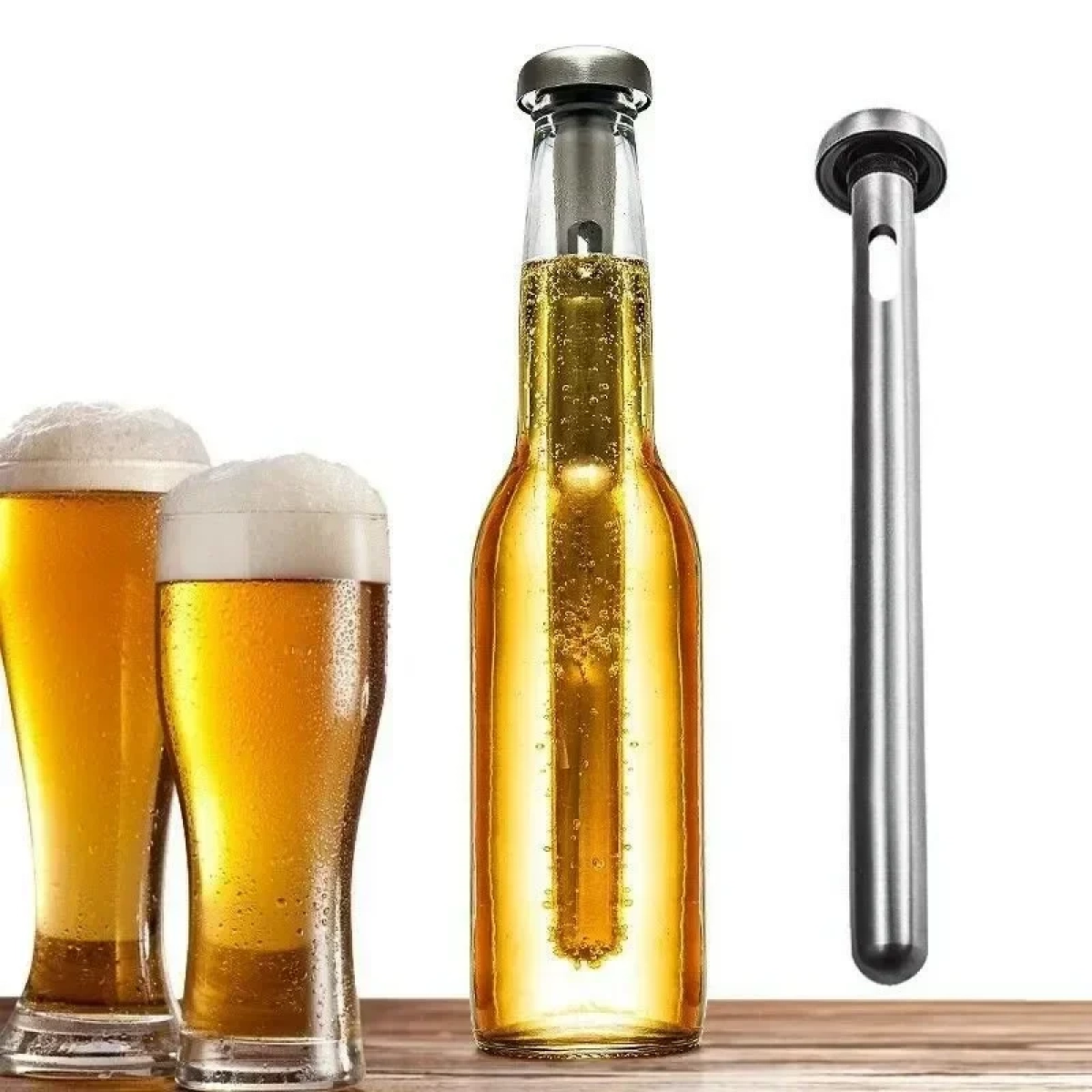 Ανοξείδωτη Ράβδος Ψύξης Chiller Sticks για φιάλες Σετ 2 τμχ