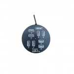 Andowl USB 2.0 HI-SPEED Hub 8 Θυρών Με Καλώδιο 60cm Q-HU800 Μαύρο
