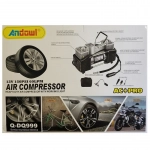 Κομπρεσέρ αέρος 2 κυλίνδρων Andowl Q-DQ999 12v 150psi (60Lit/min) - Image 2
