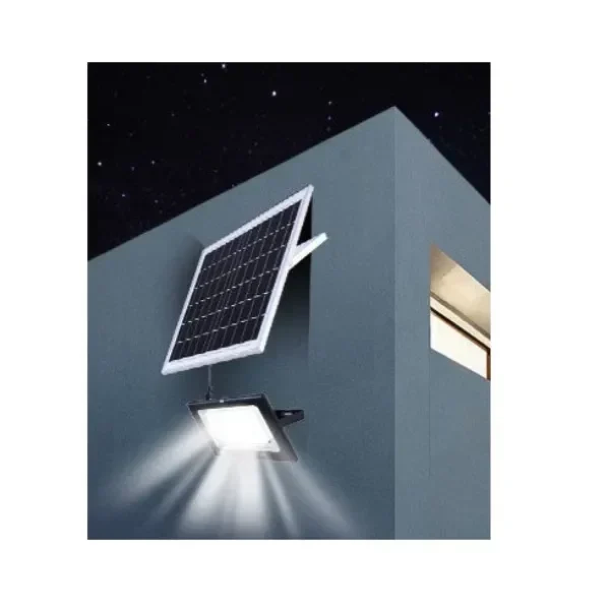 Αδιάβροχος Ηλιακός Προβολέας LED 60w Με Πάνελ Και Τηλεχειριστήριο IP67 FOYU F0-T860 - Image 3