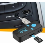 Bluetooth Αυτοκινήτου Bluetooth Receiver X6 για το Ηχοσύστημα (με USB θύρα Φόρτισης / Audio Receiver / AUX) - Image 3