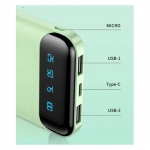 WK Power Bank WP-163 20000mAh Ροζ