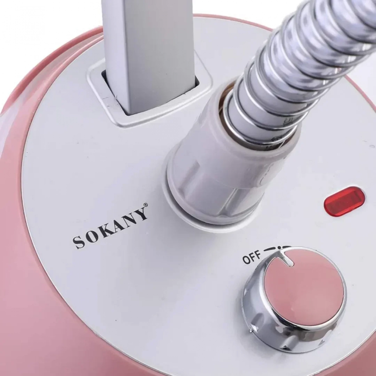 Sokany SK-4007 Ατμοκαθαριστής Ρούχων Δαπέδου 2200W με Δοχείο 2.2lt Ροζ