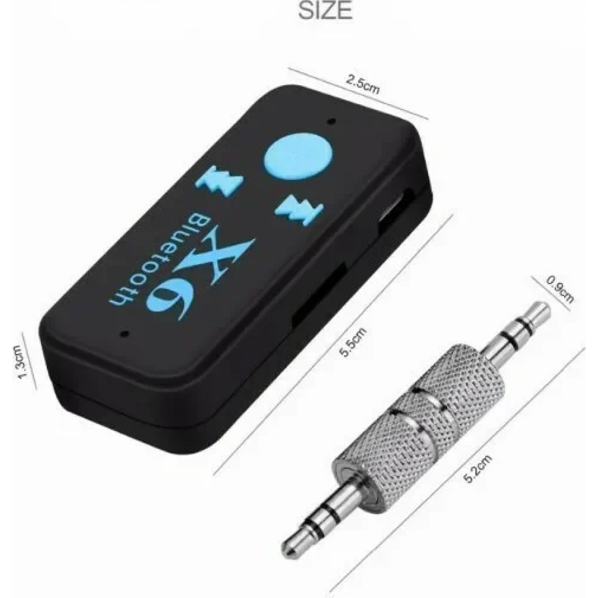 Bluetooth Αυτοκινήτου Bluetooth Receiver X6 για το Ηχοσύστημα (με USB θύρα Φόρτισης / Audio Receiver / AUX) - Image 4