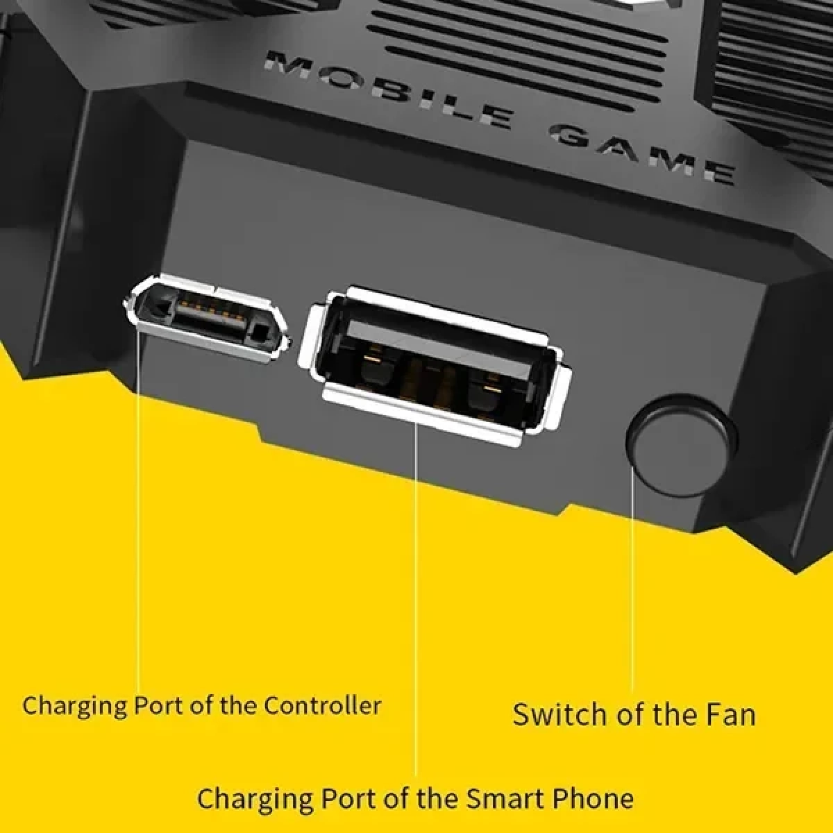 AK77 Ασύρματο Gamepad για Android / iOS Μαύρο - Image 4