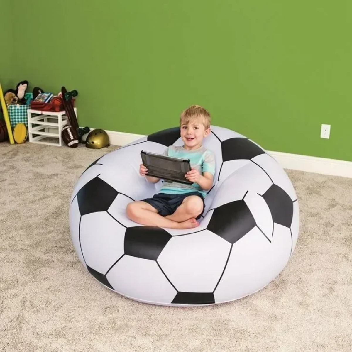 Bestway Πολυθρόνα Up In & Over Soccer Ball 66cm - Image 5