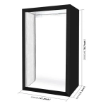 Επαγγελματικό στούντιο φωτογράφισης PULUZ 2 μέτρα x120cm με ενσωματωμένο φωτισμό LED - Photo box PU5210