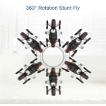 2IN1 2.4ghz Flying Motorcycle- Remote Control Quadcopter -3325