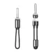 REMAX CABLE RAYTHON SERIES 20W PORTABLE LANYARD DATECABEL TYPE-C TO LIGHTNING BLACK (RC-140I)