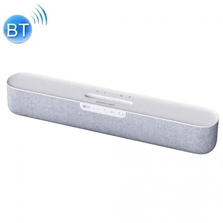 WK D21 Ηχείο Bluetooth με Ραδιόφωνο και Διάρκεια Μπαταρίας έως 10 ώρες Λευκό