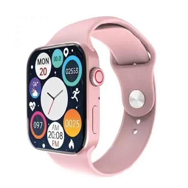 Watch Smart Watch N76 Wireless Charging(Ροζ)