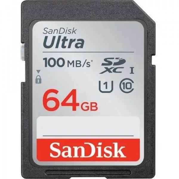 Sandisk Ultra SDXC 64GB Class 10 U1