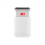 WK Design MAK WP-019 Dual USB 10000mAh PowerBank With LED Display- ΛΕΥΚΟ