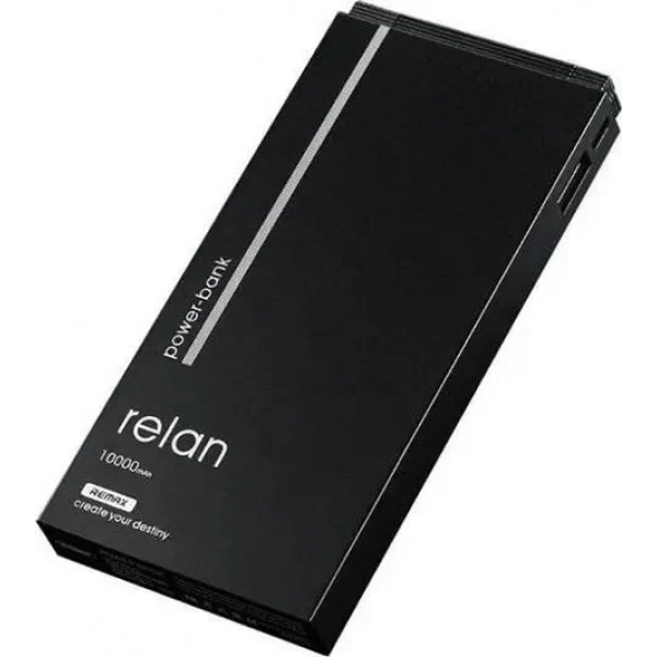 Remax RPP-65 Relan Powerbank 10000mAh Μαύρο