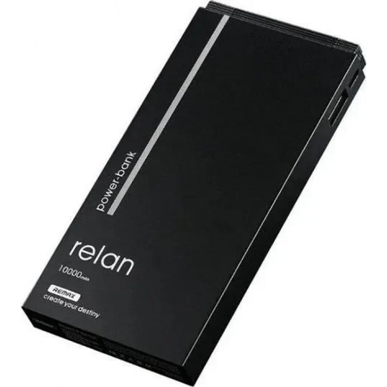 Remax RPP-65 Relan Powerbank 10000mAh Μαύρο