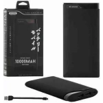 WK Shangpin Series Power Bank 10000mAh WP-035 Mαύρο