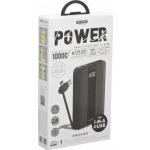 WK Sinjur WP-083 POWER BANK με Καλώδιο 3 σε 1 10000mAh Πράσινο - Image 2