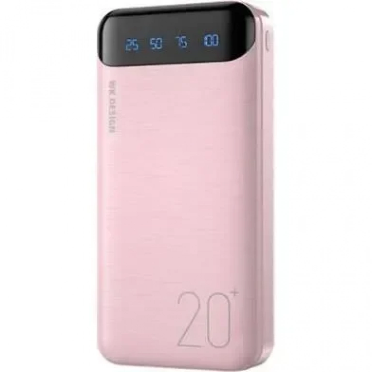 WK Power Bank WP-163 20000mAh Ροζ