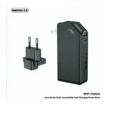 Remax Power Bank RPP-172 10000mAh 22.5W με Γρήγορη Φόρτιση και USB-C Μαύρο