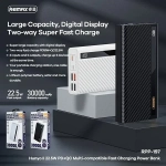 Remax Power Bank RPP-197 30000mAh 22.5W με Γρήγορη Φόρτιση και USB-C Λευκό - Image 3