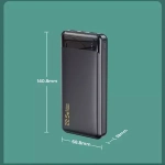 Remax Power Bank RPP-191 Jany II 20000mAh 22.5W με Γρήγορη Φόρτιση και USB-C Μαύρο - Image 5