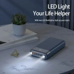 Remax RPP-199 Power Bank 30000mAh 22.5W με PD+QC Γρήγορη Φόρτιση / Μπλε - Image 4