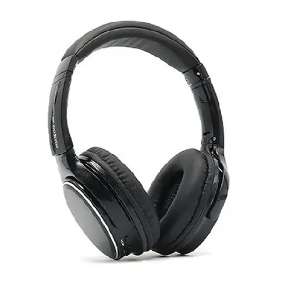 Moxom Bass Ακουστικά Bluetooth Fm  Micro-SD Mp3  B5.0  Αποσπώμενο Καλώδιο MX-WL16 - ΜΑΥΡΟ