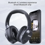 Ipipoo EP-3 Ασύρματα Ακουστικά Bluetooth Stereo Headset – Μαύρο - Image 2