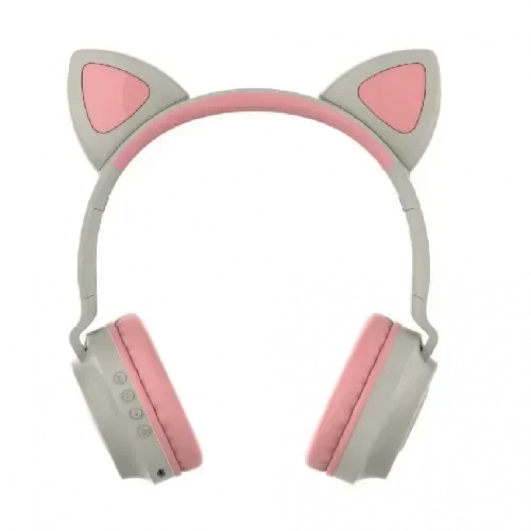 Ασύρματα Ακουστικά Bluetooth Cat Ears ZW028 - Γκρι