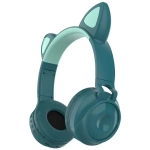 Ασύρματα Ακουστικά Bluetooth Cat Ears ZW028 - Πράσινο