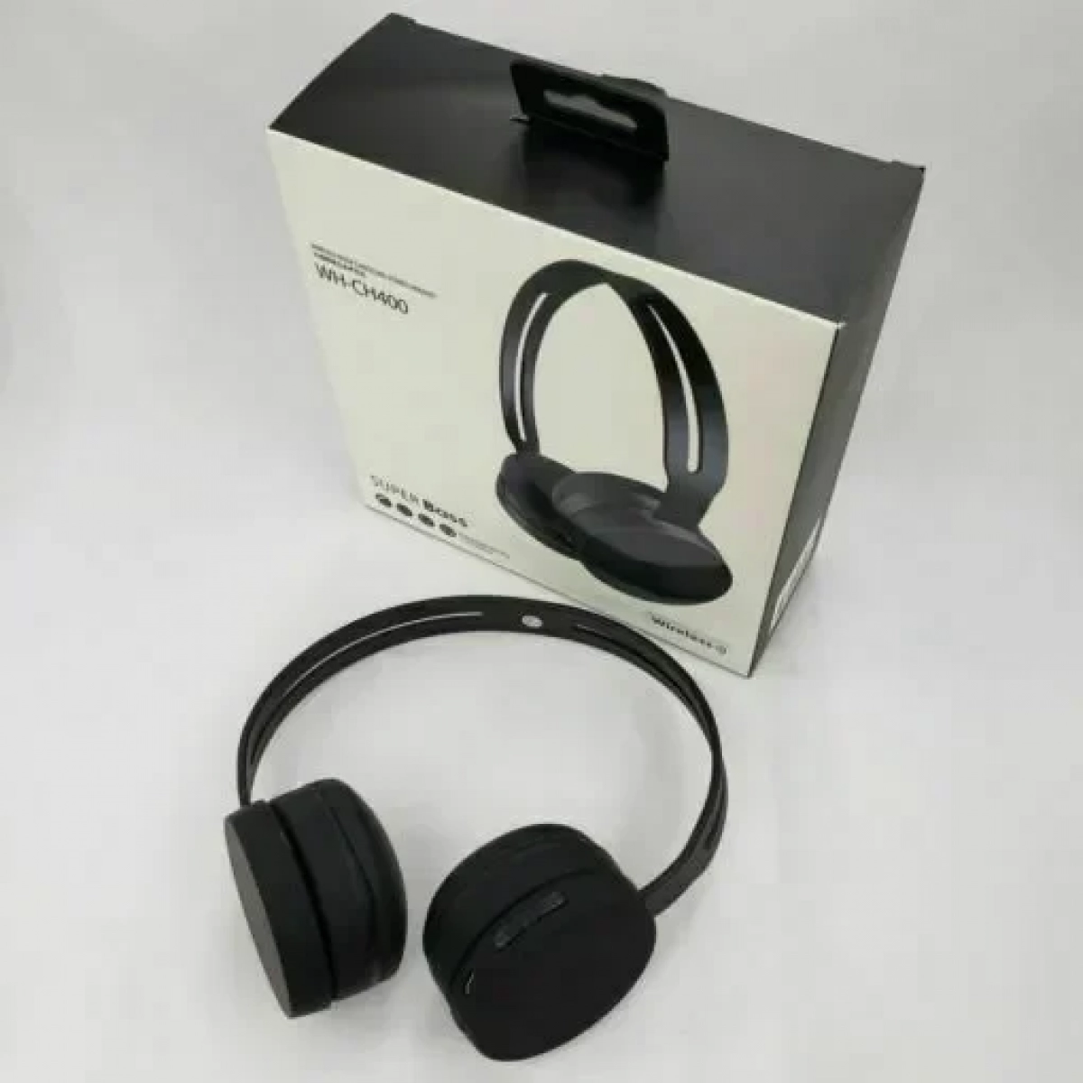 OEM Foam Ear Pads Cushion Leather Earpad WH-CH400 Headphone - Μαύρα - Image 2