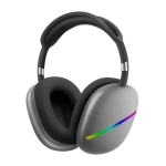 AKZ MAX10 Head-mounted Bluetooth Headset Glowing Bluetooth Stereo Sports Mobile Phone Wireless Headset - Μαύρο