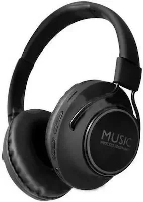 Sd80Bt 2 In 1 Speaker And Headphone Ασύρματα/Ενσύρματα On Ear Ακουστικά Μαύρα