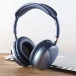 AKZ-MAX11 Head-mounted wireless bluetooth headset - Μπλε