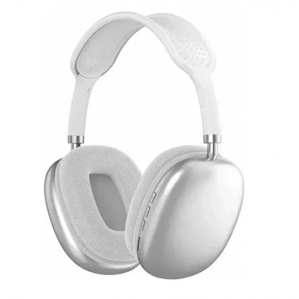P9 PLUS Ασύρματα Over Ear Ακουστικά Ασημί