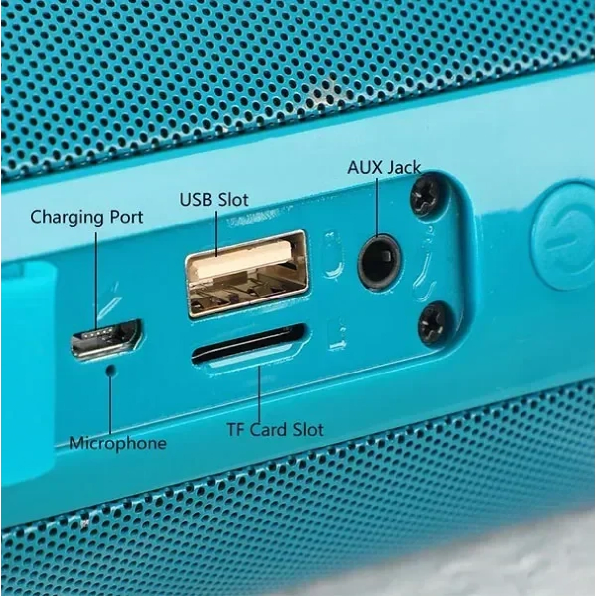 T&G TG-622 Ηχείο Bluetooth 10W με Ραδιόφωνο Red - Image 3