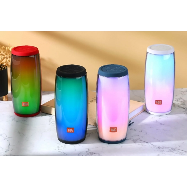 T&G Wireless Mini Bluetooth Portable Audio Speaker Tg317 Red