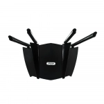 Ασύρματο AC1200 WiFi Router 2.4GHz + 5GHz Full Gigabit Dual Band WPS Andowl Q-WX1600 – Μαύρο - Image 2