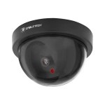 Cabletech DK-2 Ψεύτικη Κάμερα Παρακολούθησης Τύπου Dome Μαύρη με LED URZ0990