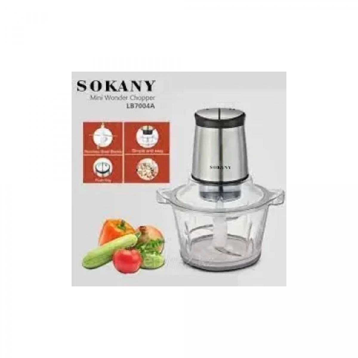 ΠΟΛΥΚΟΠΤΗΣ-ΜΠΛΕΝΤΕΡ 400W SOKANY LB-7004