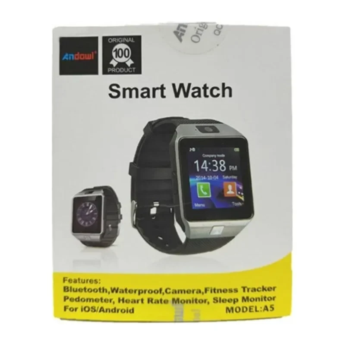 Andowl A5 Smartwatch bluetooth (Γκρι) - Image 3