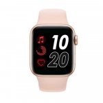 T100 Smartwatch με Παλμογράφο Plus (Ροζ)